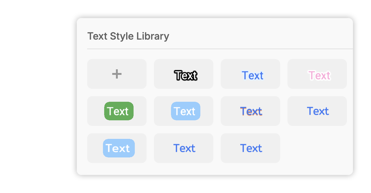 Visla Branding subtitle style library with on-brand caption presets
